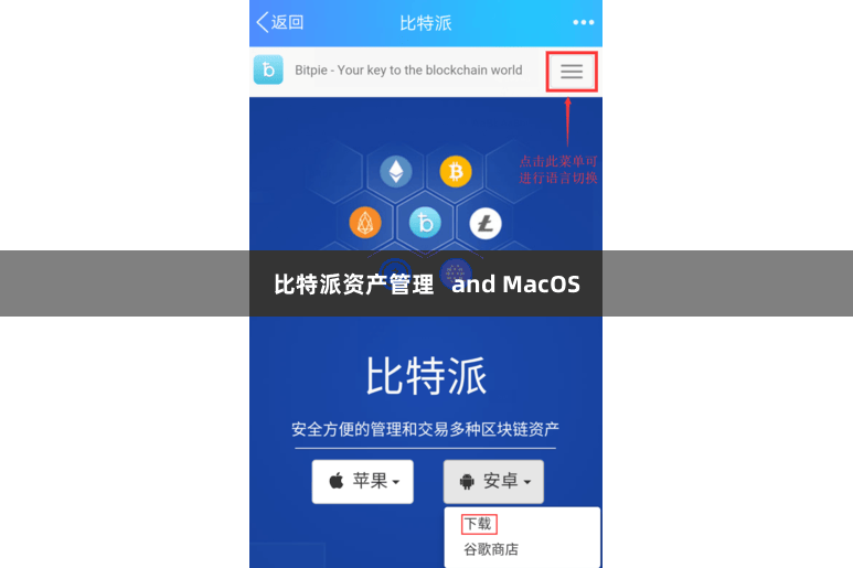 比特派资产管理 and MacOS